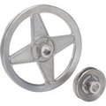 Global Equipment Replacement Pulley for Global 42 Inch Blower Fan MI0870R-PL